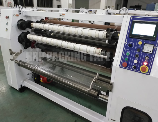 Adhesive Tape Slitting And Rewinding Machine