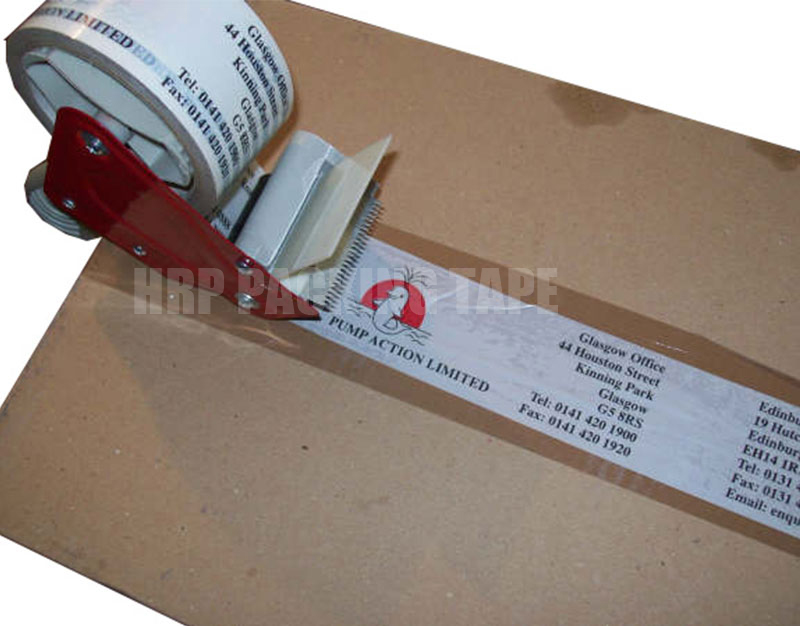 Printed packaging tape