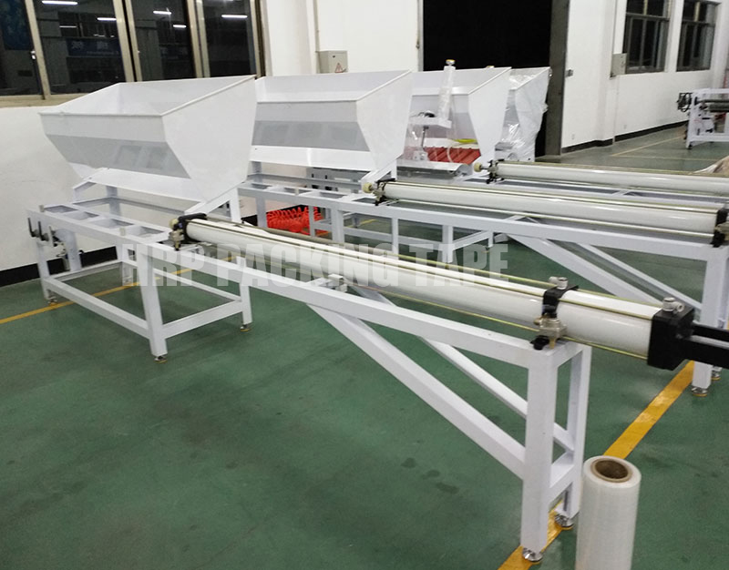 Loading machine for paper core