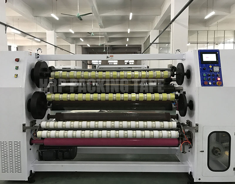 Adhesive tape manufacturing machine